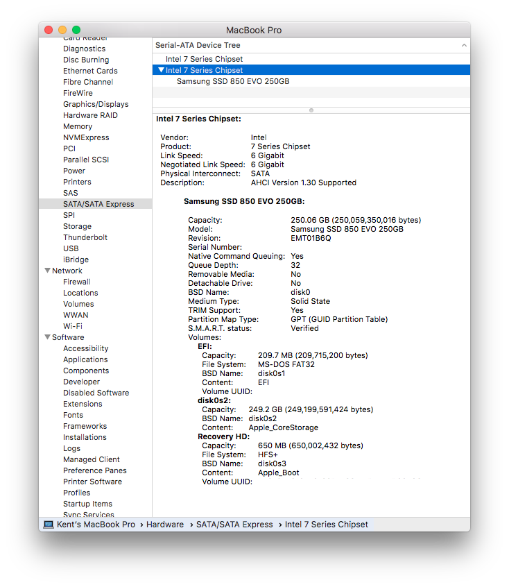 No Samsung 850 Evo Firmware For Mac